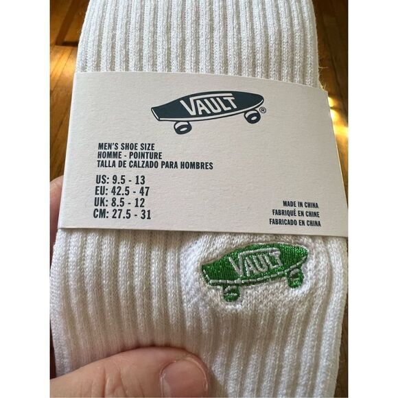 1 LEFT! Vans Vault OGSweet Leaf Crew Socks - Picture 3 of 6